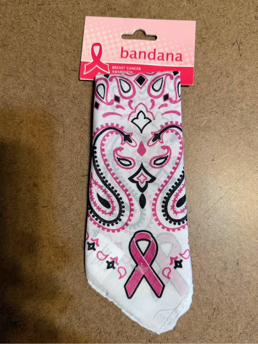 Breast Cancer Awareness Pink Bandana Brand New